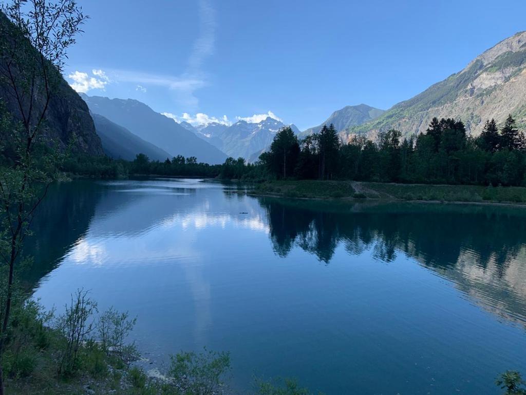 شقة Le Bourg-dʼOisans  في L'Oree Du Vert المظهر الخارجي الصورة